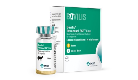Bovilis® INtranasal RSP™ Live product packaging.