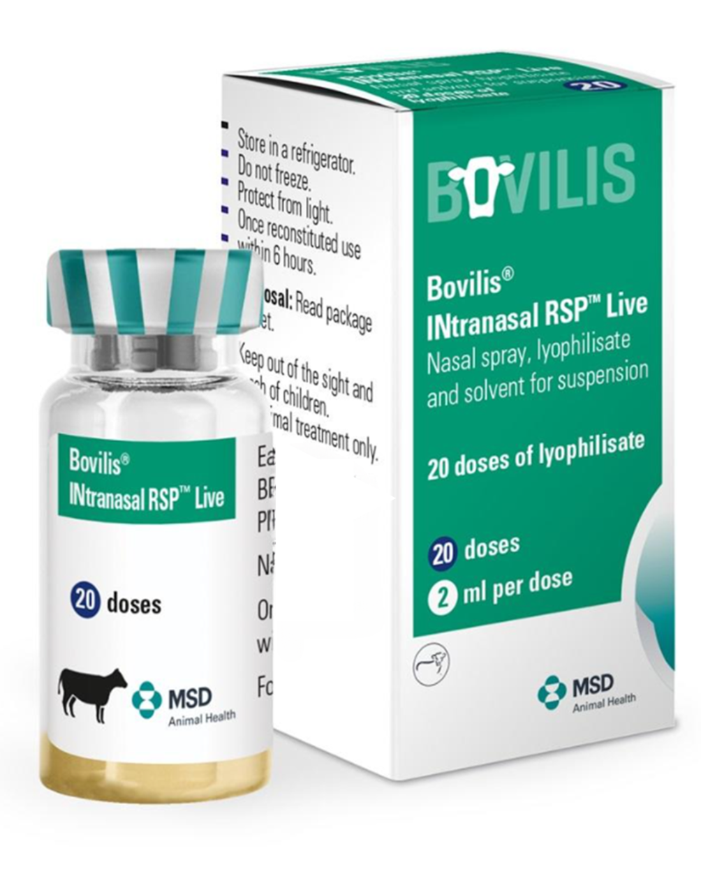 Bovilis® INtranasal RSP™ Live veterinary product by MSD Animal Health